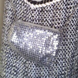 VINTAGE SILVER PURSE
